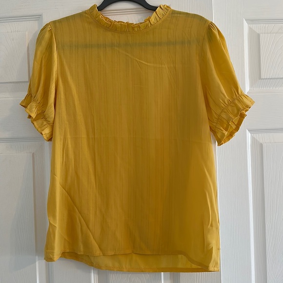 Women’s yellow blouse. Size M - Picture 1 of 8